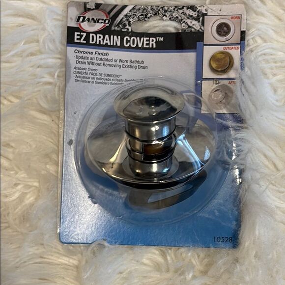 Danco EZ Drain Cover in Chrome Finish - Picture 3 of 7